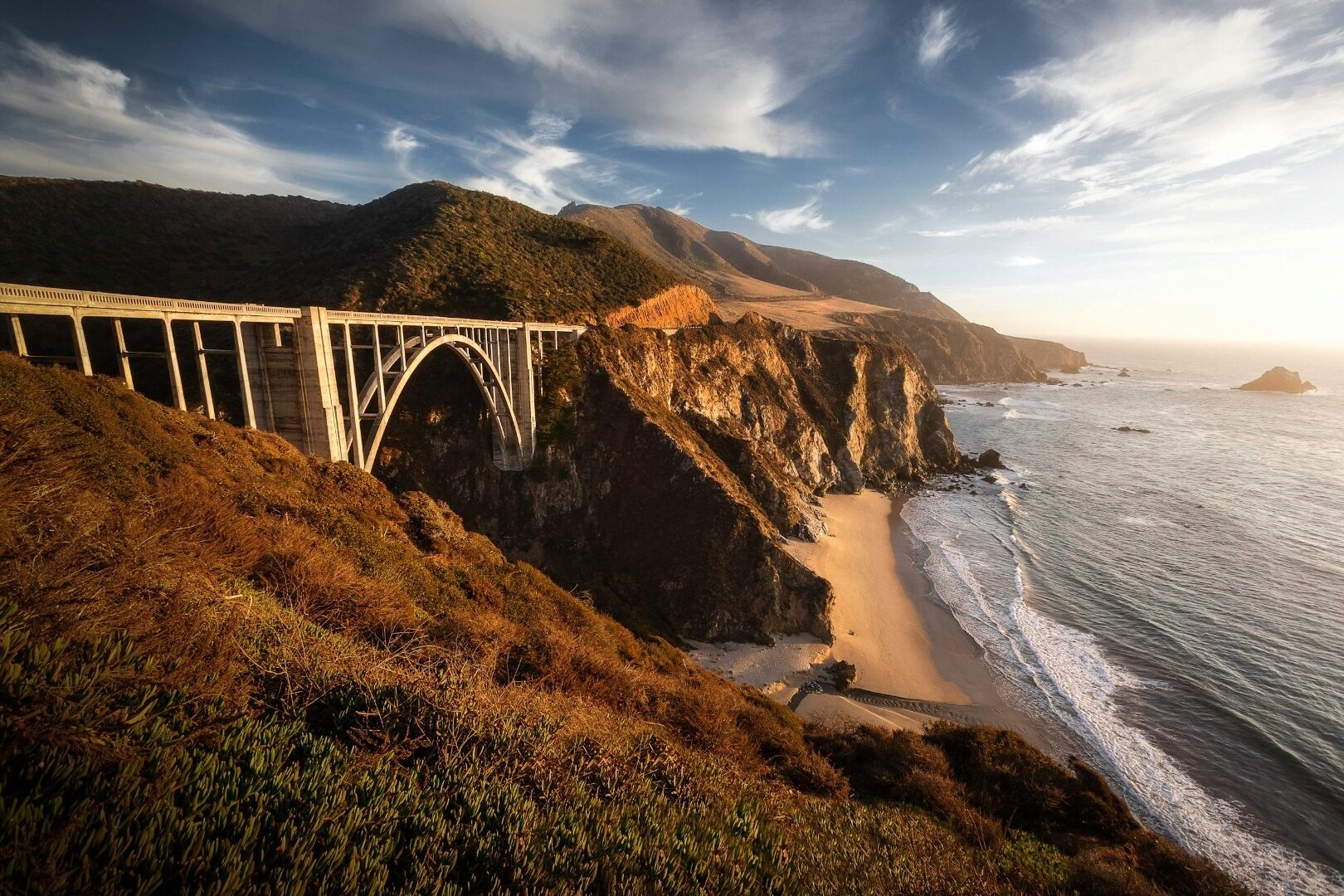 Bixby Bridge on the Big Sur coast